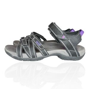 Teva Tirra 4266 Women Size 8 Black Adjustable‎ Hiking Outdoor Trail Sandals